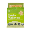 Matcha White Chocolate Waffle Cone Chocolate Bar 1oz