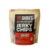 Spicy Premium Grassfed Beef Jerky Chips 2oz